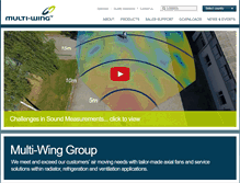 Tablet Screenshot of multi-wing.com
